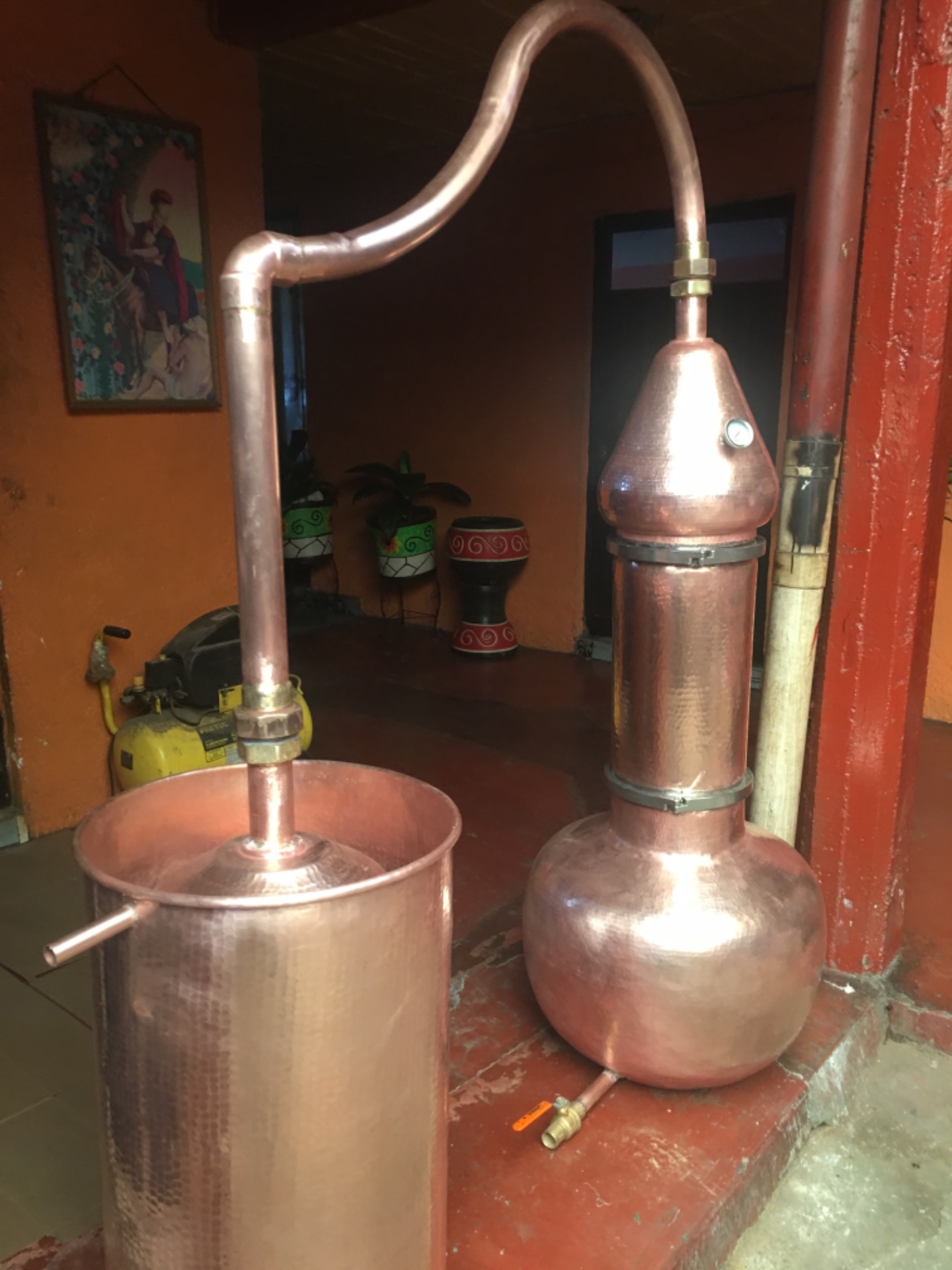Alambique modelo árabes de 50 litros $ 25.000